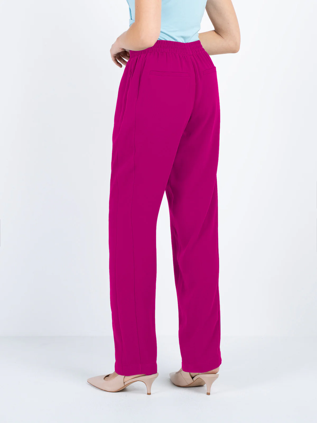 Pintuck Front Tapered Trouser - Image 3