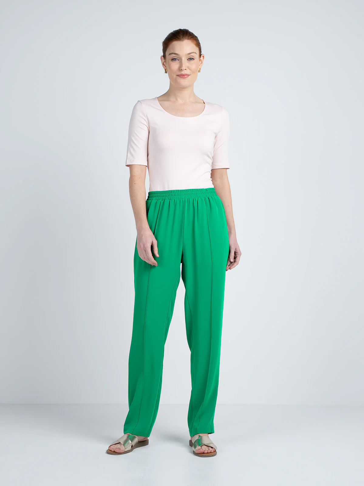 Pintuck Front Tapered Trouser - Image 7