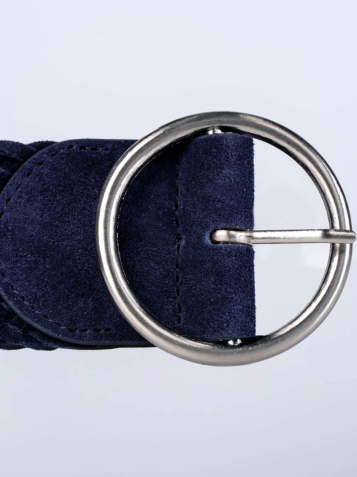 Pria Plaited Suede Belt - Image 2