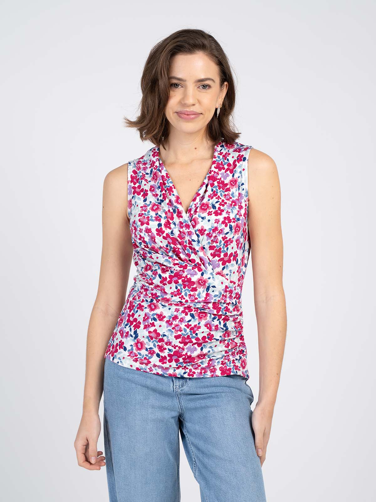 Printed Ditsy Jasmine Top - Image 3