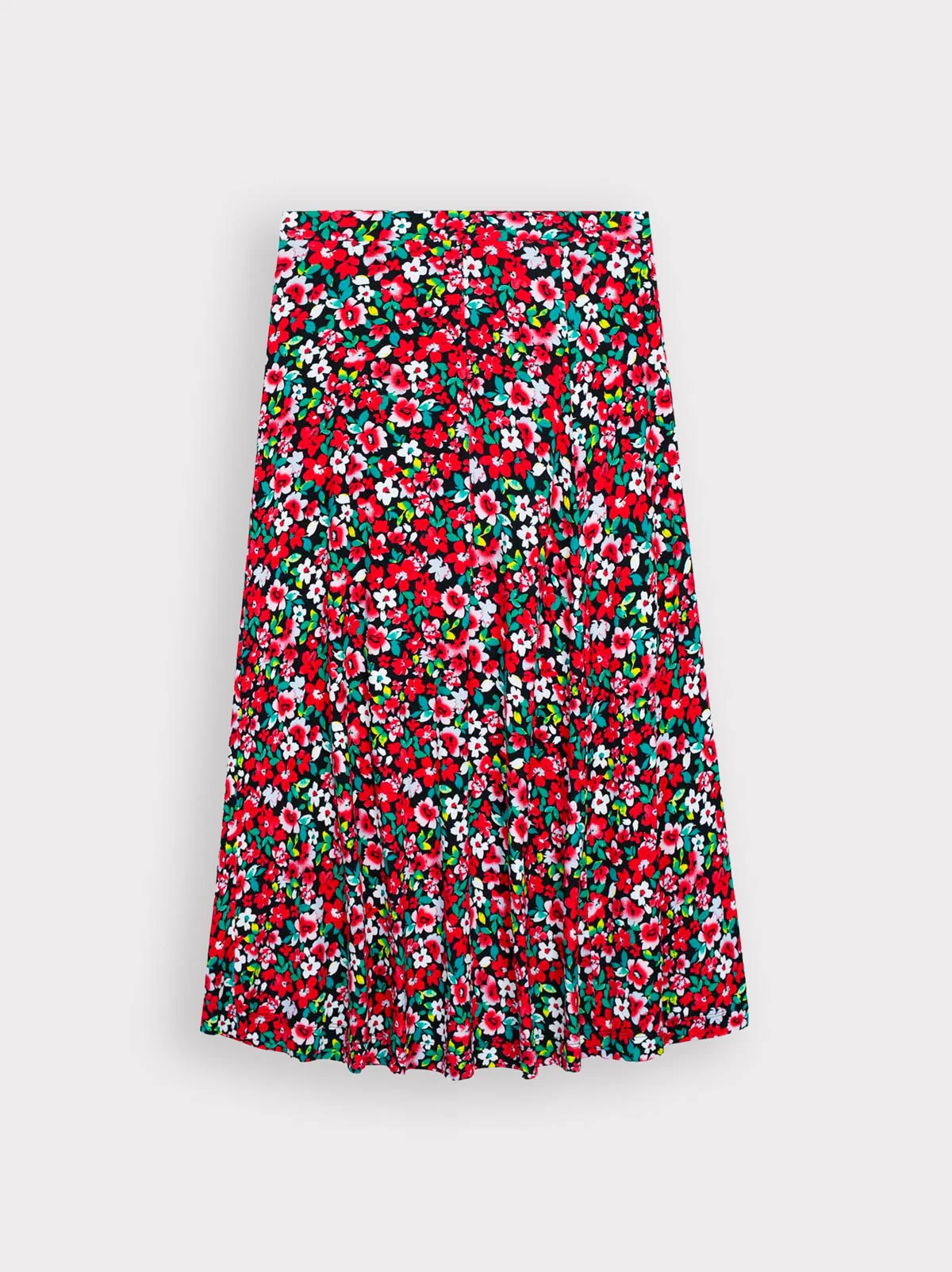 Printed Ditsy Skirt - Image 17
