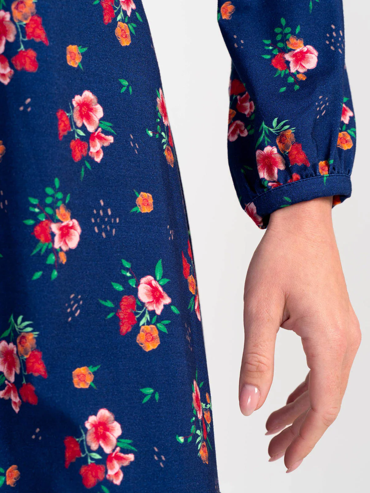Printed Jersey Dress - Image 10