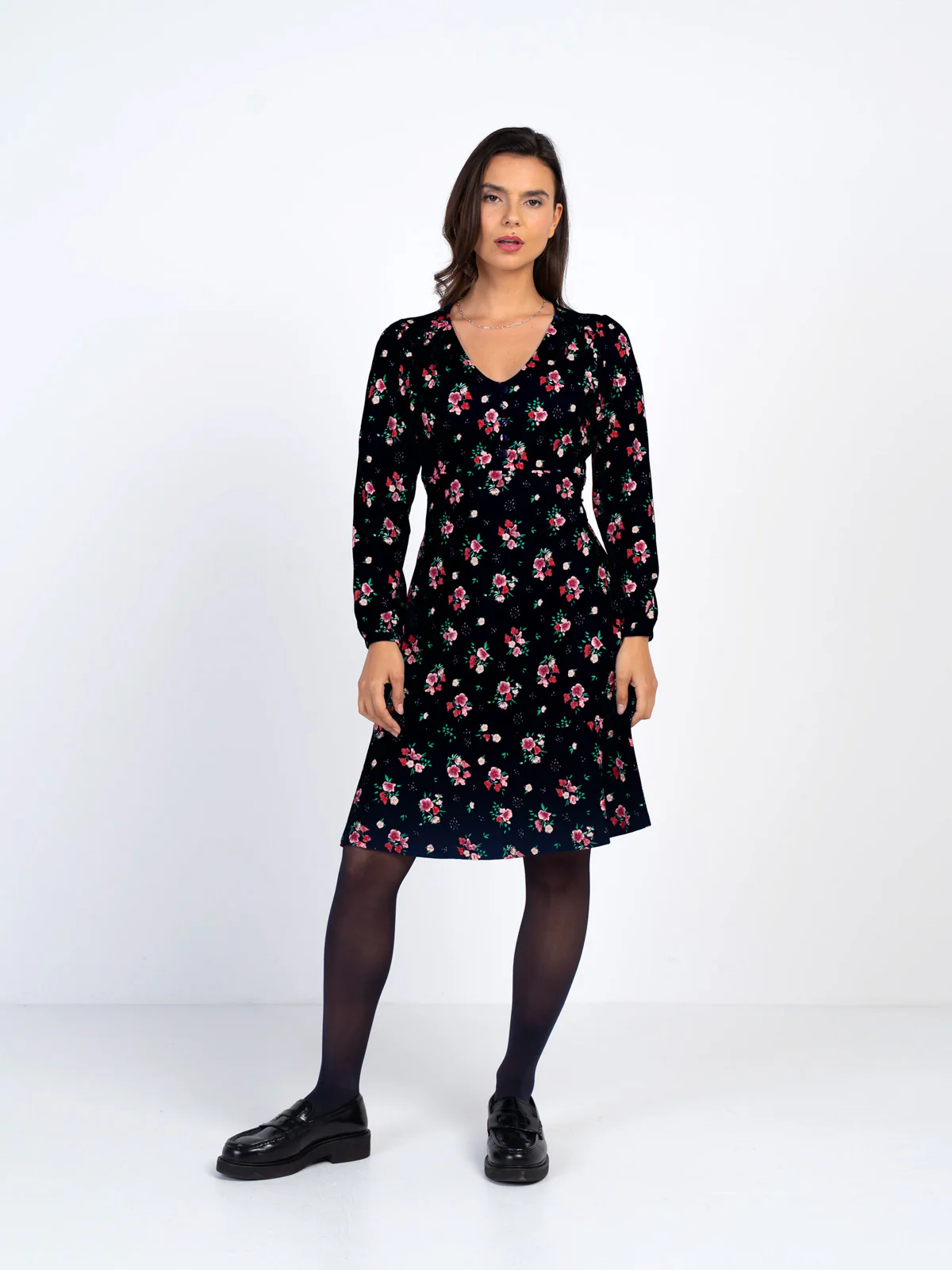 Printed Jersey Dress - Image 25
