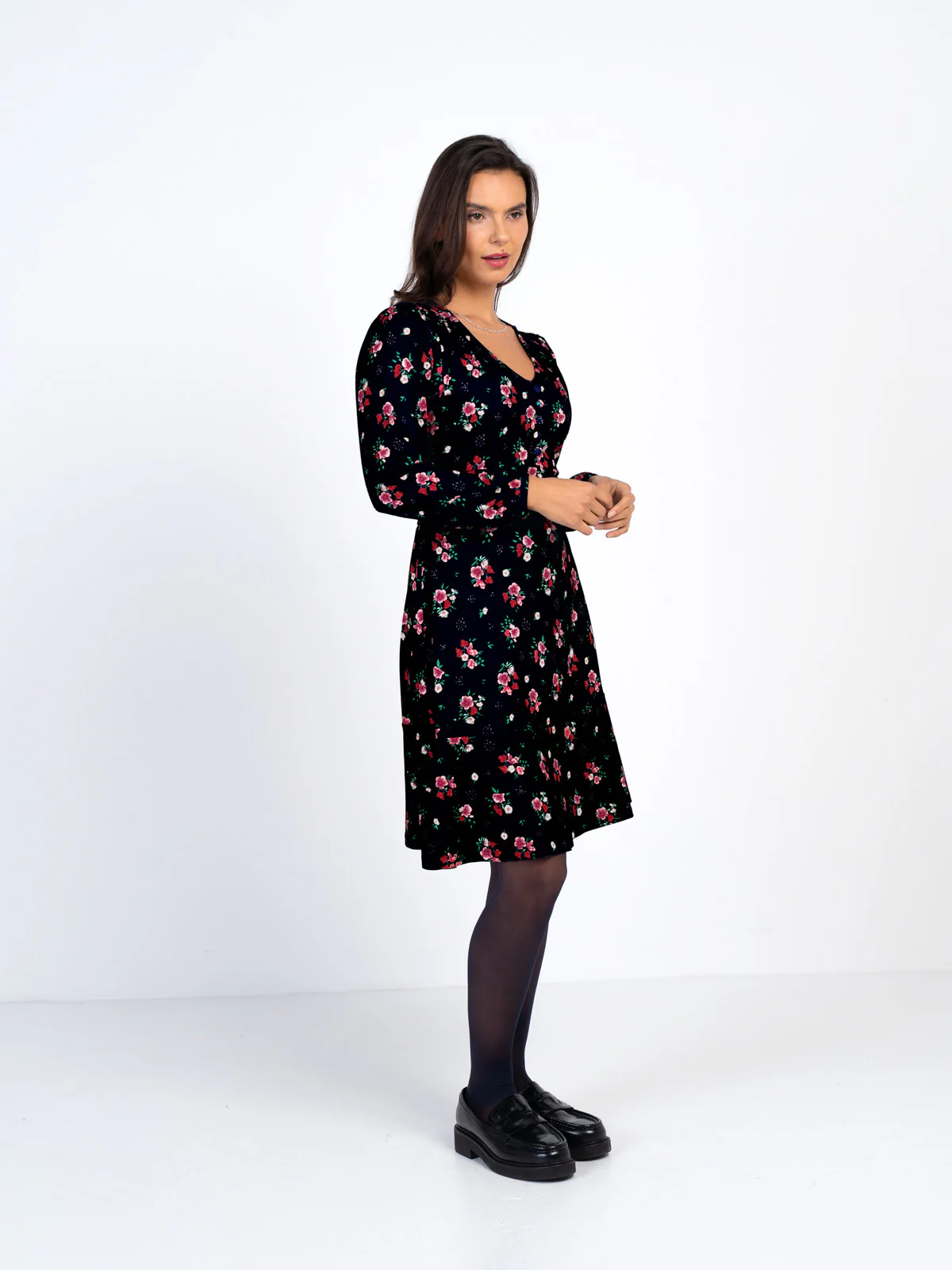 Printed Jersey Dress - Image 26