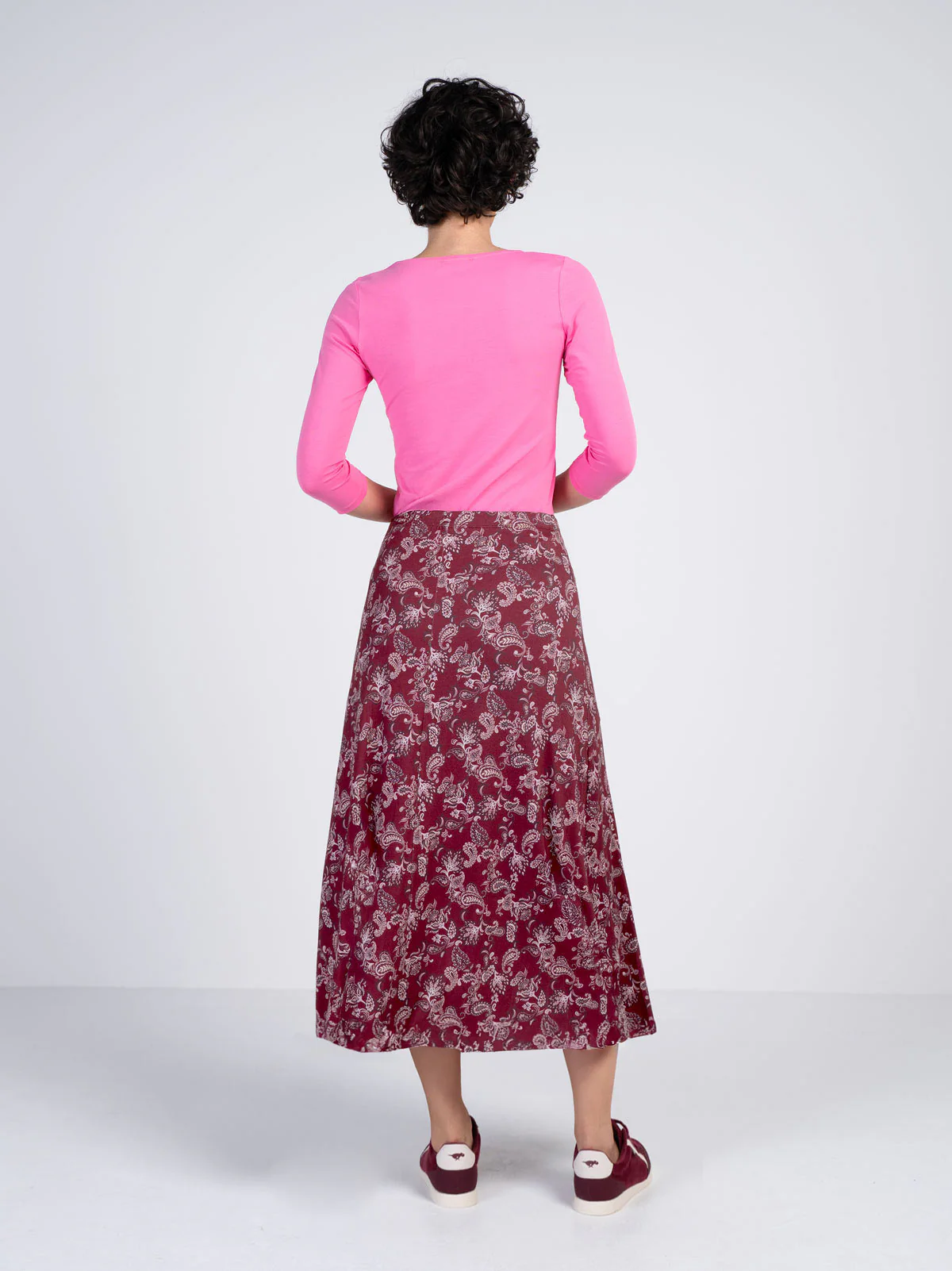 Printed Paisley Skirt - Image 20