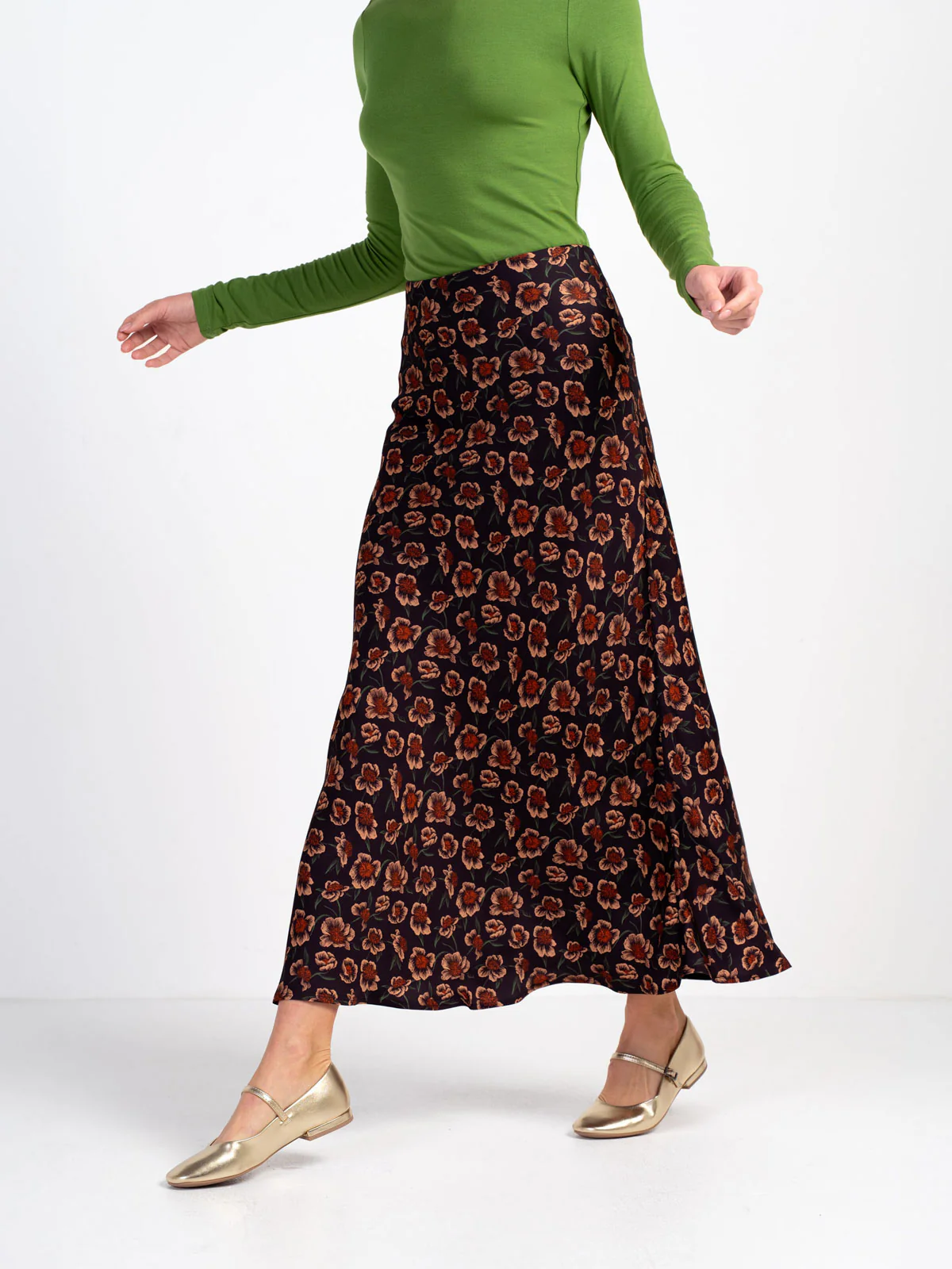 Satin Slip Skirt - Image 4