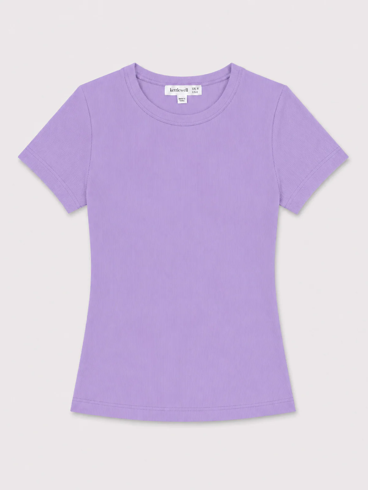 Short Sleeve Crew Neck Rib Tee - Image 22