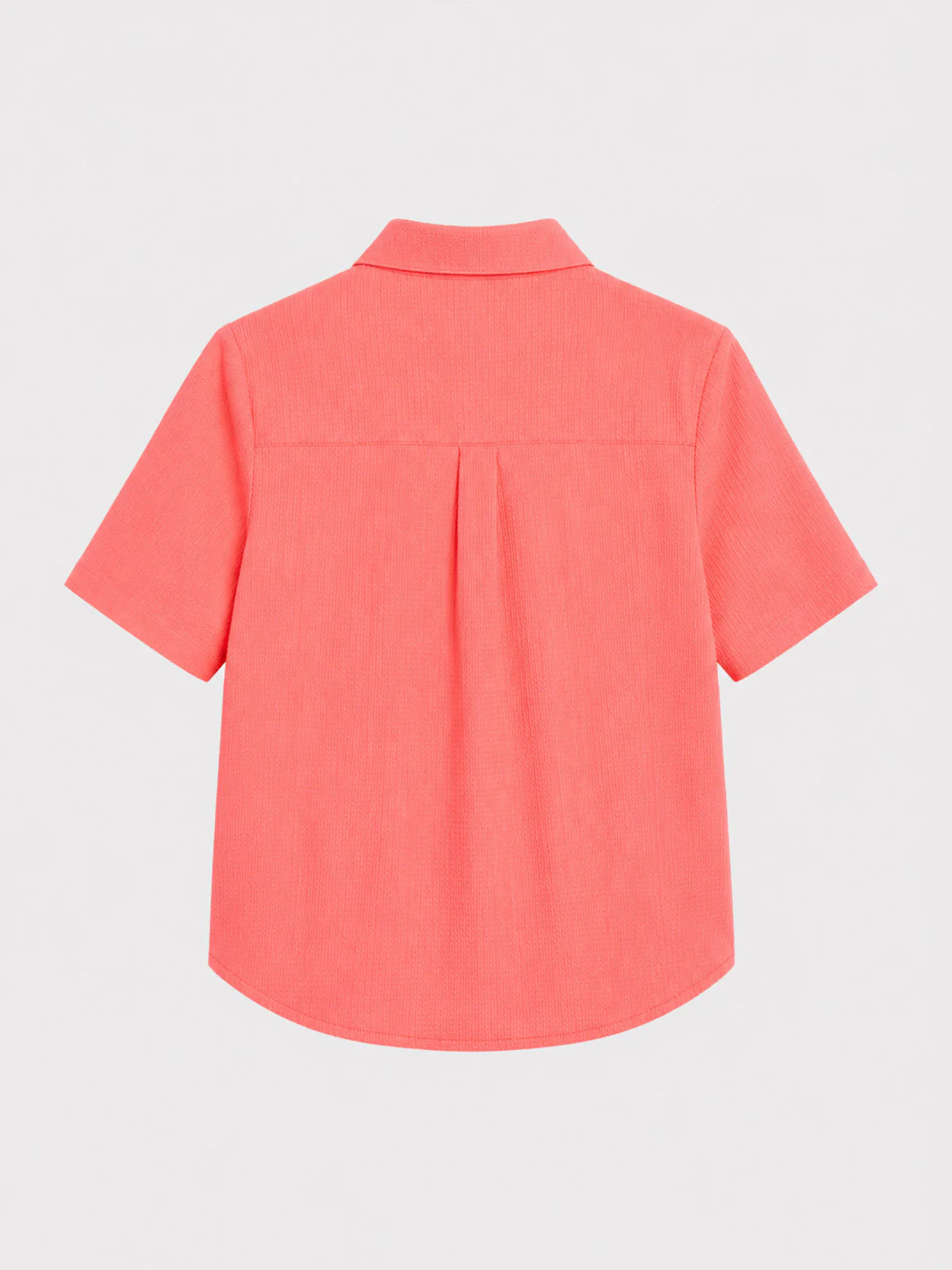 Short Sleeve Crinkle Shirt - Image 16