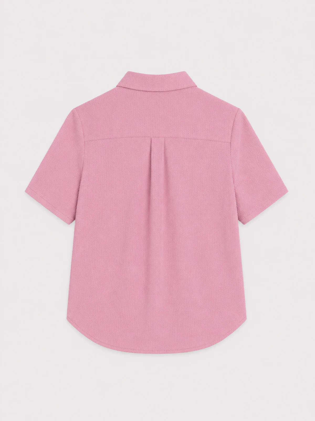 Short Sleeve Crinkle Shirt - Image 21