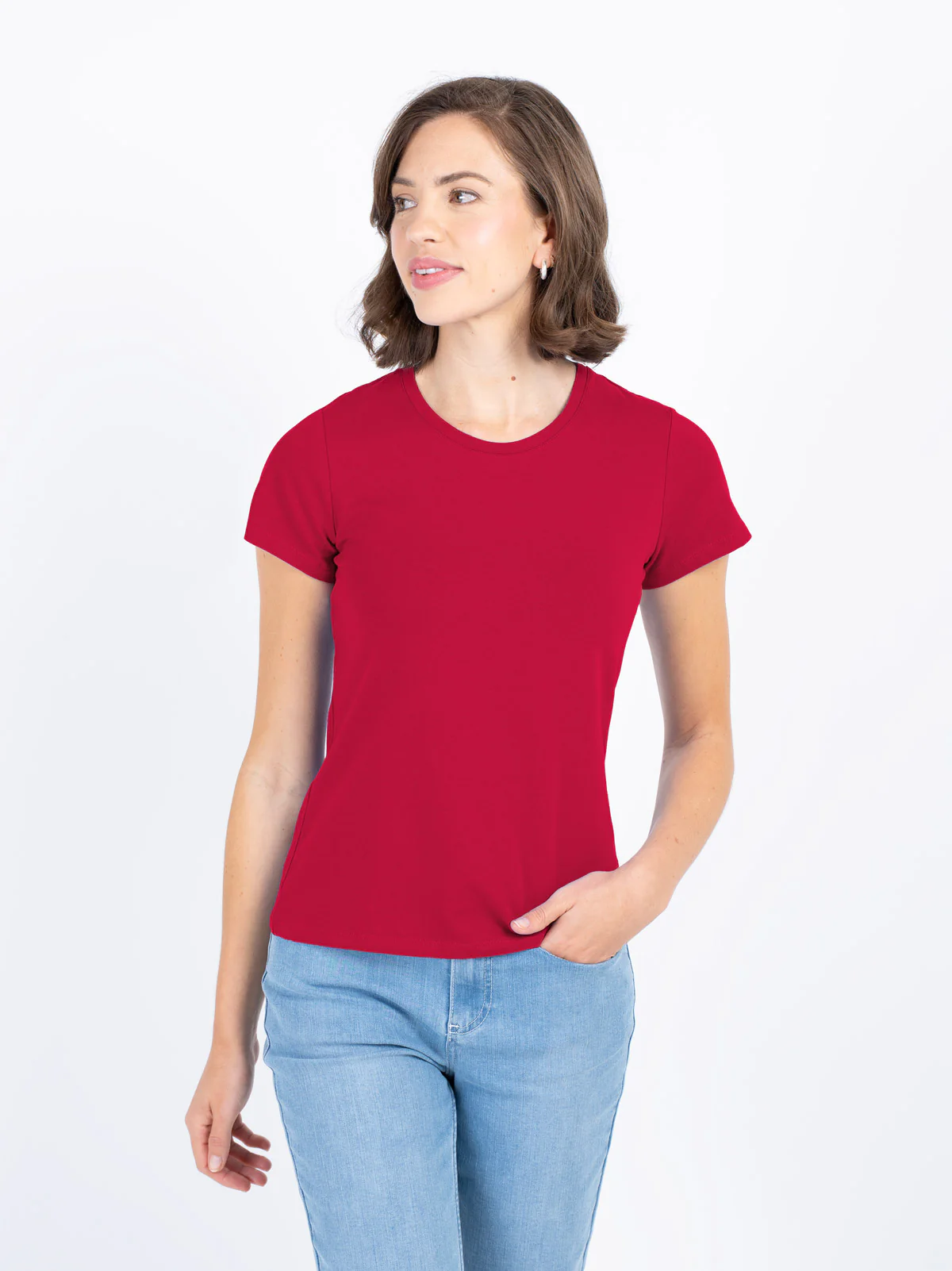 Short Sleeve Everyday Crew Neck T-Shirt - Image 13