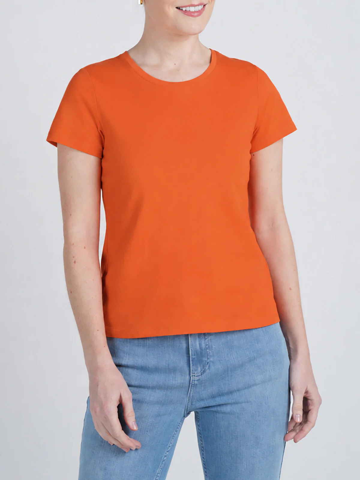 Short Sleeve Everyday Crew Neck T-Shirt - Image 56