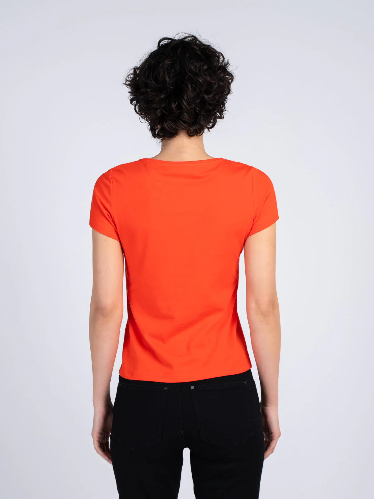 Short Sleeve Everyday Scoop Neck T-Shirt - Image 43