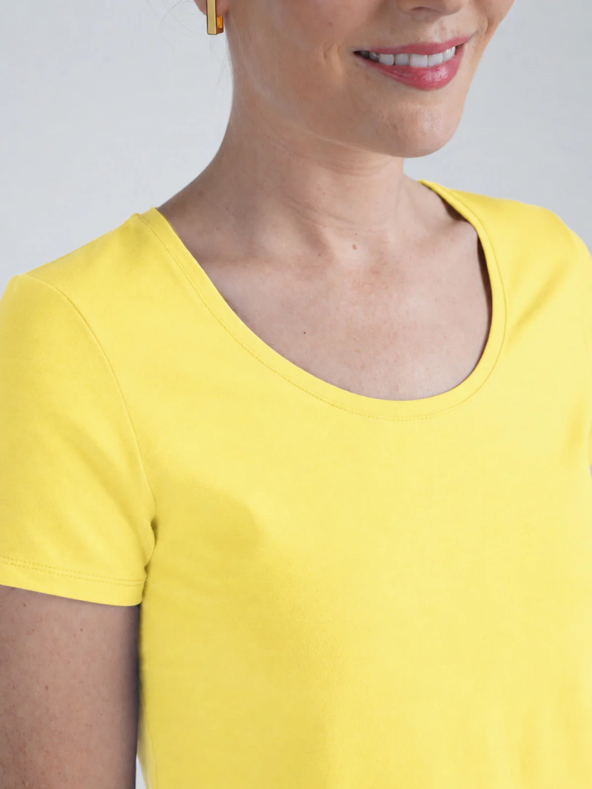 Short Sleeve Everyday Scoop Neck T-Shirt - Image 56