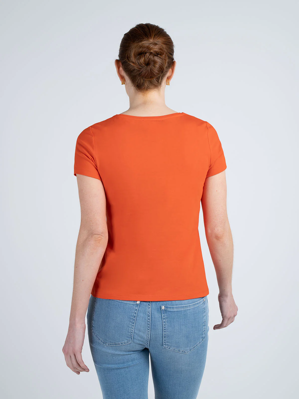 Short Sleeve Everyday Scoop Neck T-Shirt - Image 59