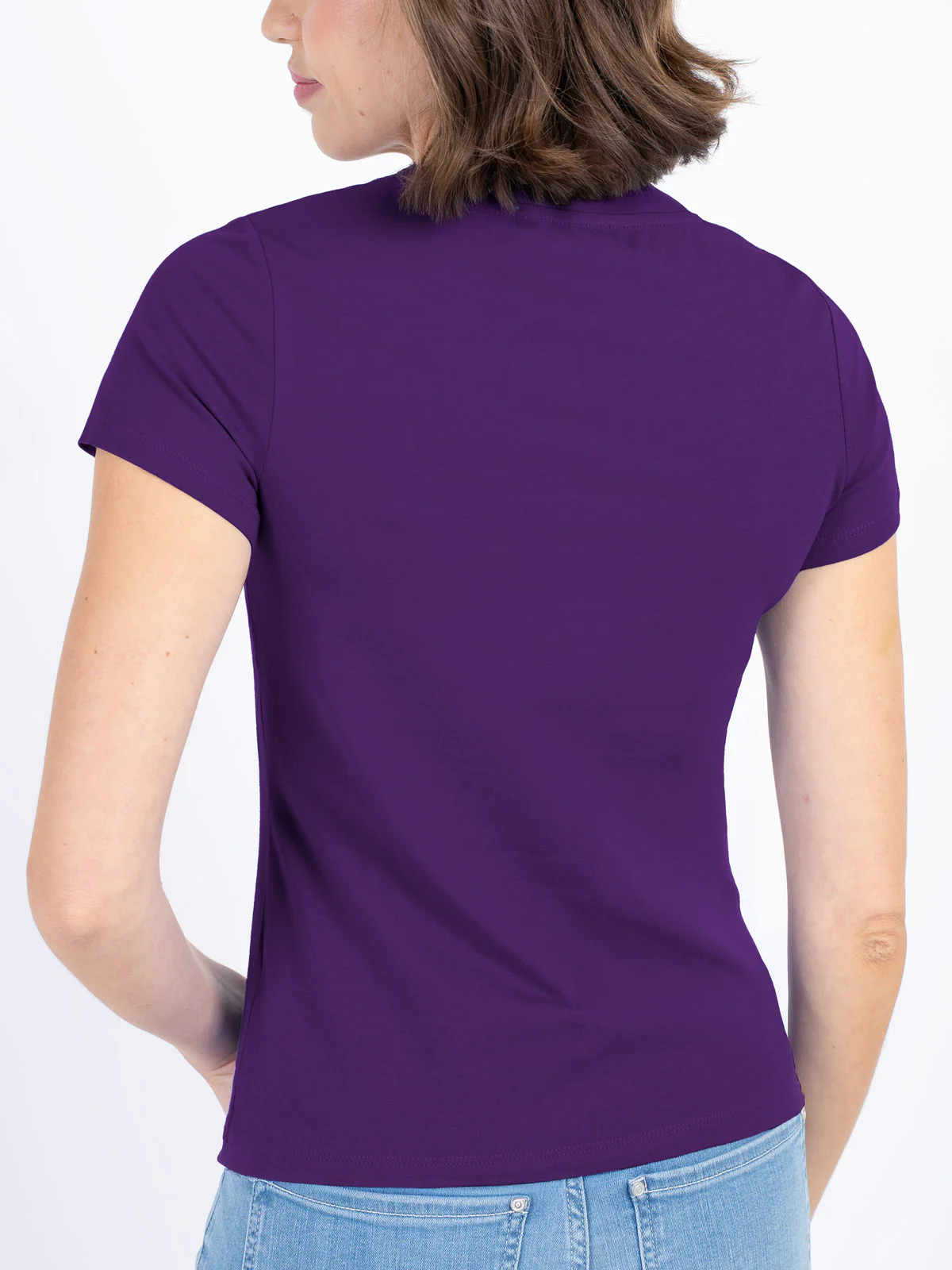 Short Sleeve Everyday Scoop Neck T-Shirt - Image 63
