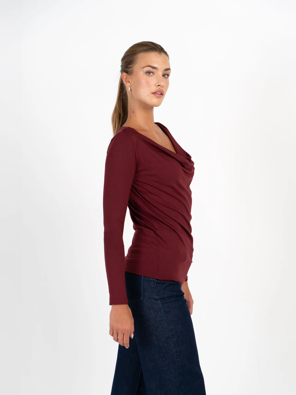 Silky Cowl Neck - Image 12