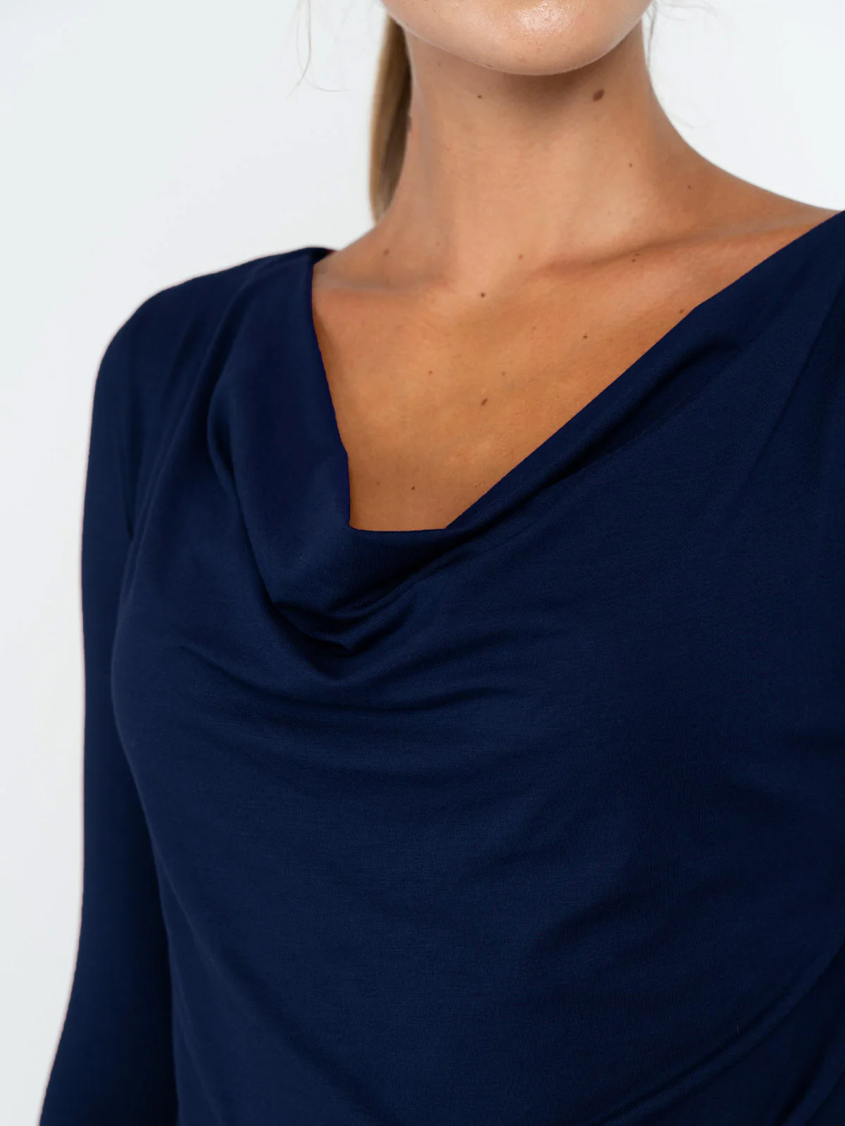 Silky Cowl Neck - Image 25