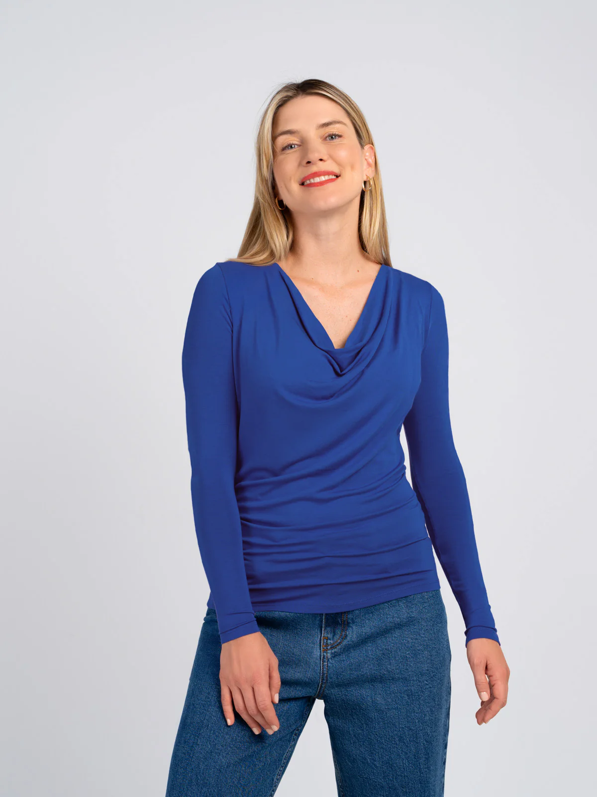 Silky Cowl Neck - Image 27