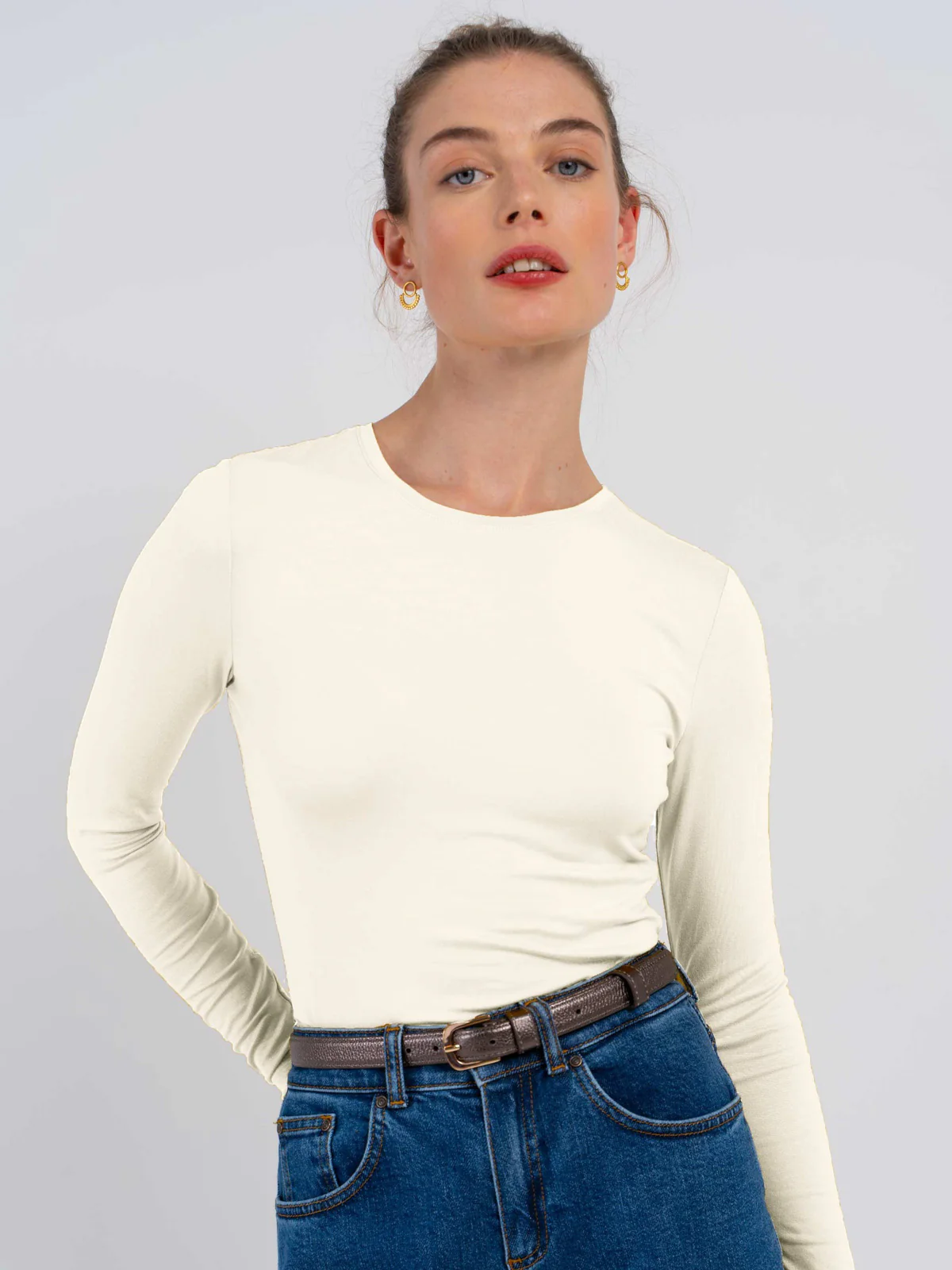 Silky Crew Neck - Image 48