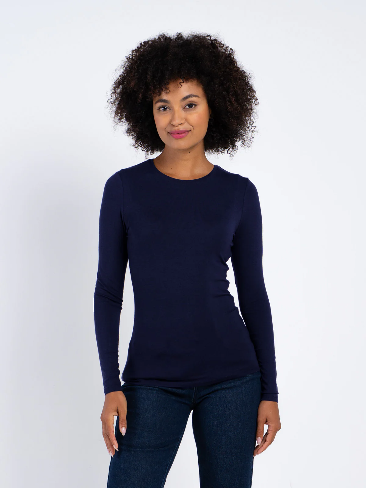 Silky Crew Neck - Image 73