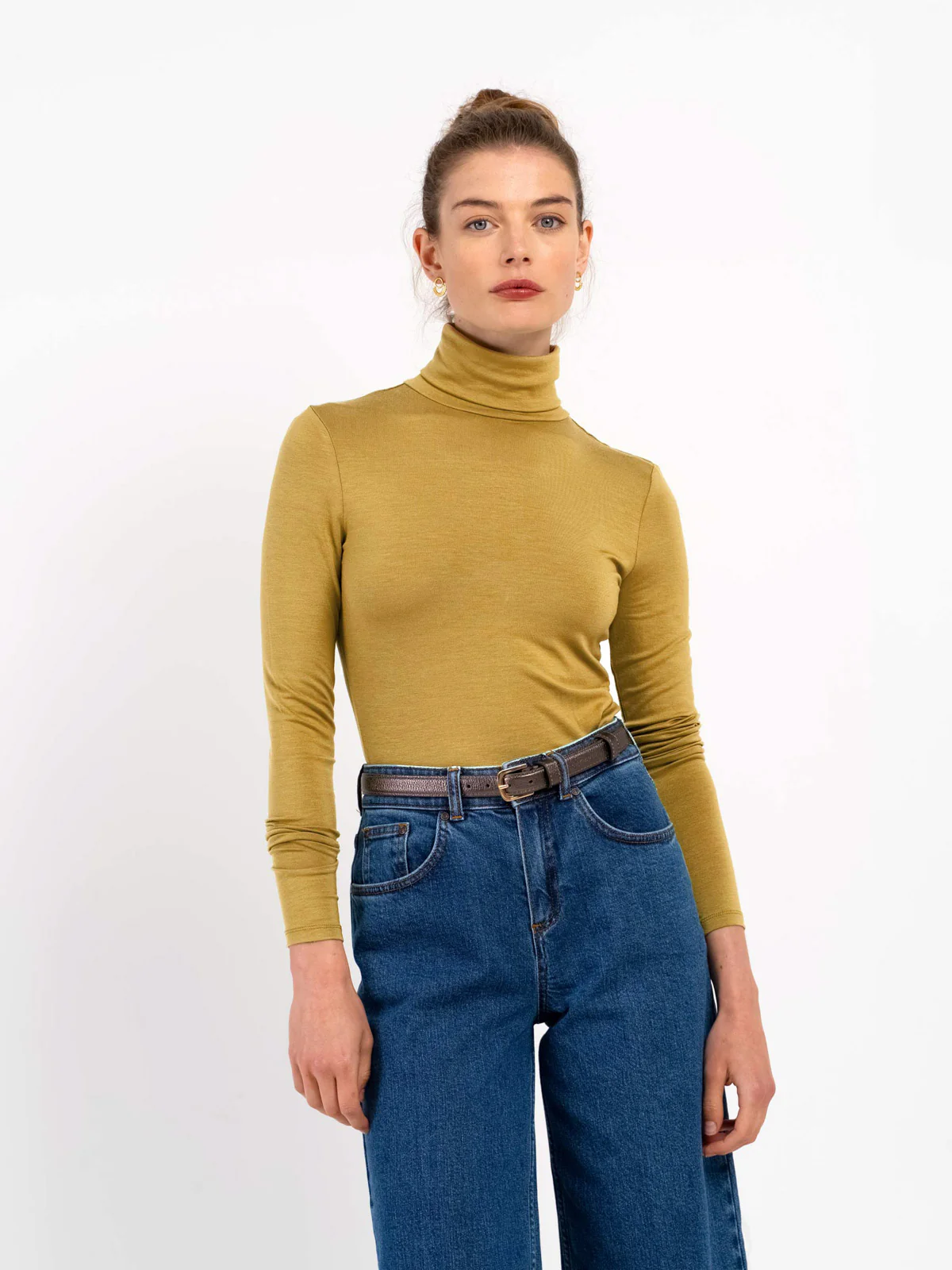Silky Roll Neck - Image 100