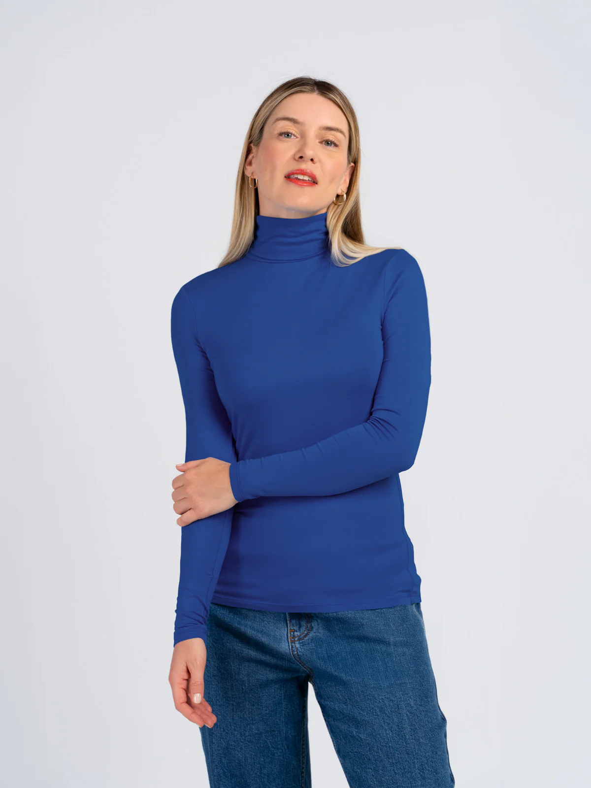 Silky Roll Neck - Image 104
