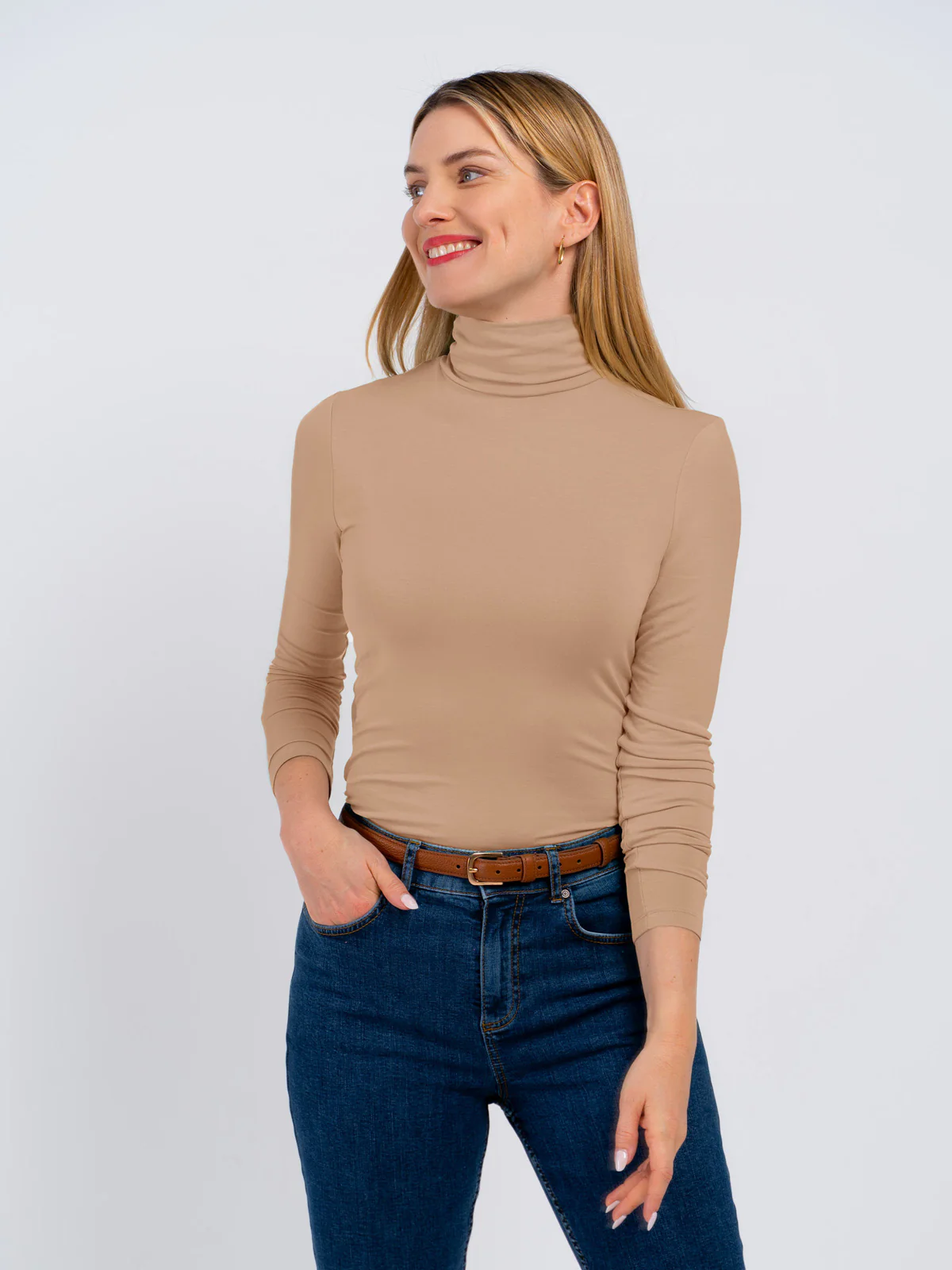 Silky Roll Neck - Image 124