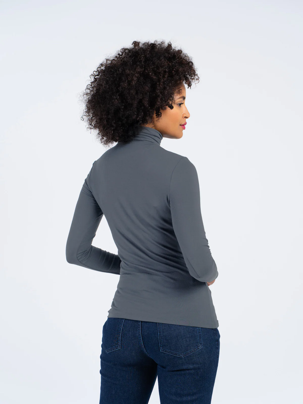 Silky Roll Neck - Image 128
