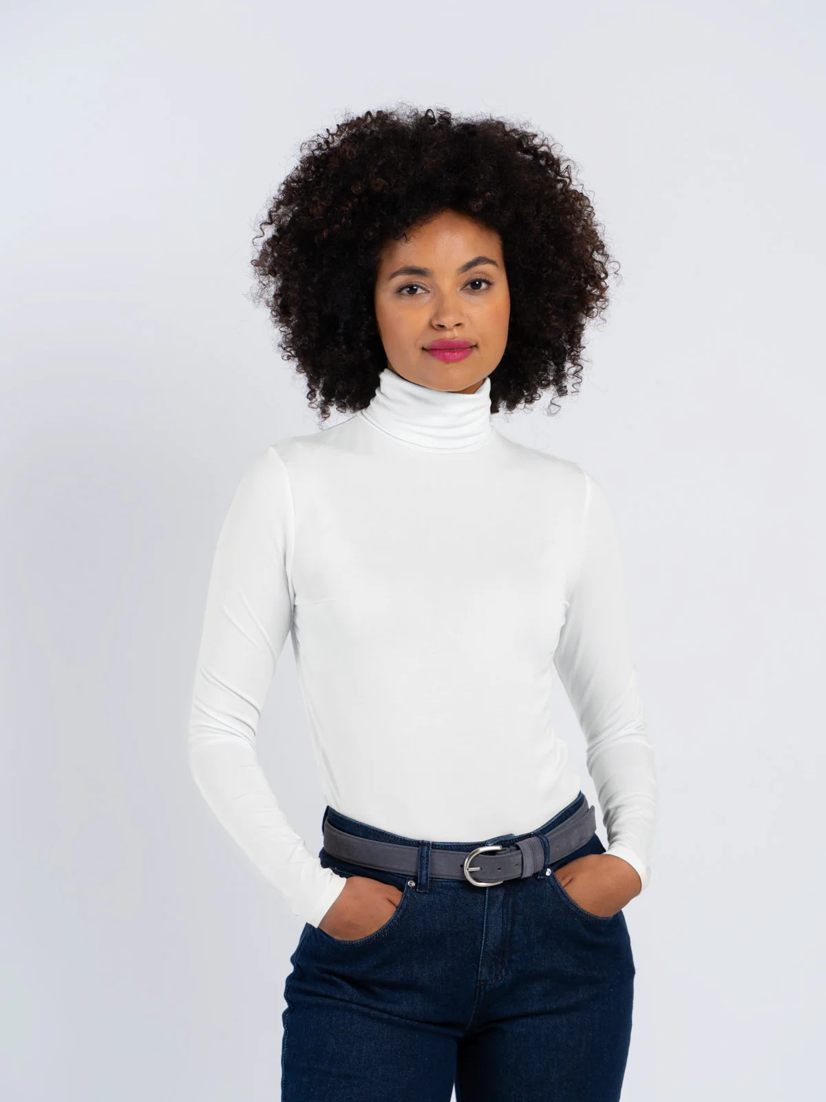 Silky Roll Neck - Image 30