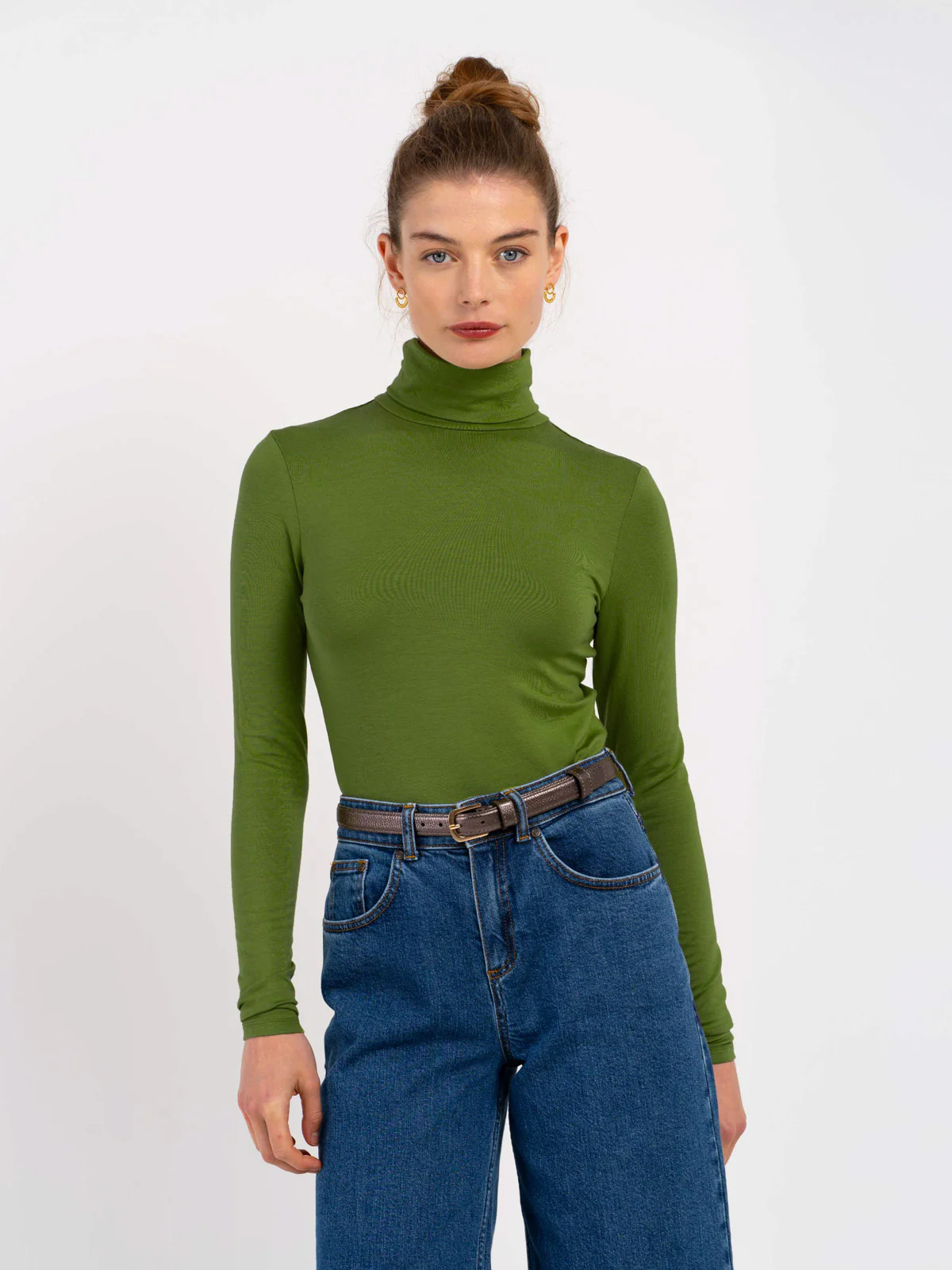 Silky Roll Neck - Image 48
