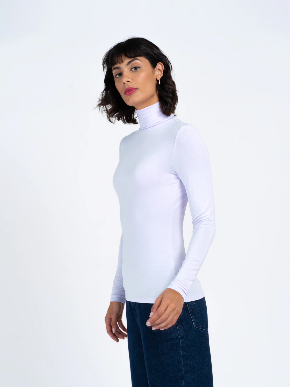 Silky Roll Neck - Image 58