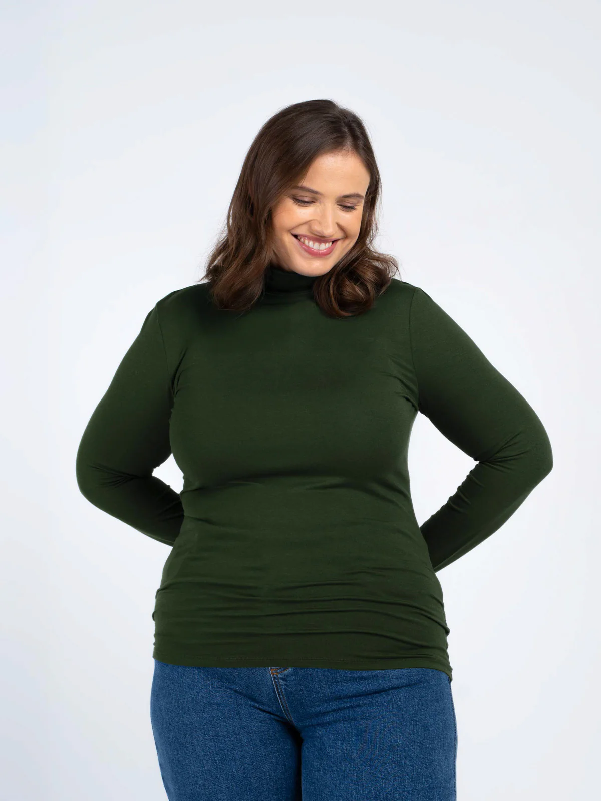 Silky Roll Neck - Image 65