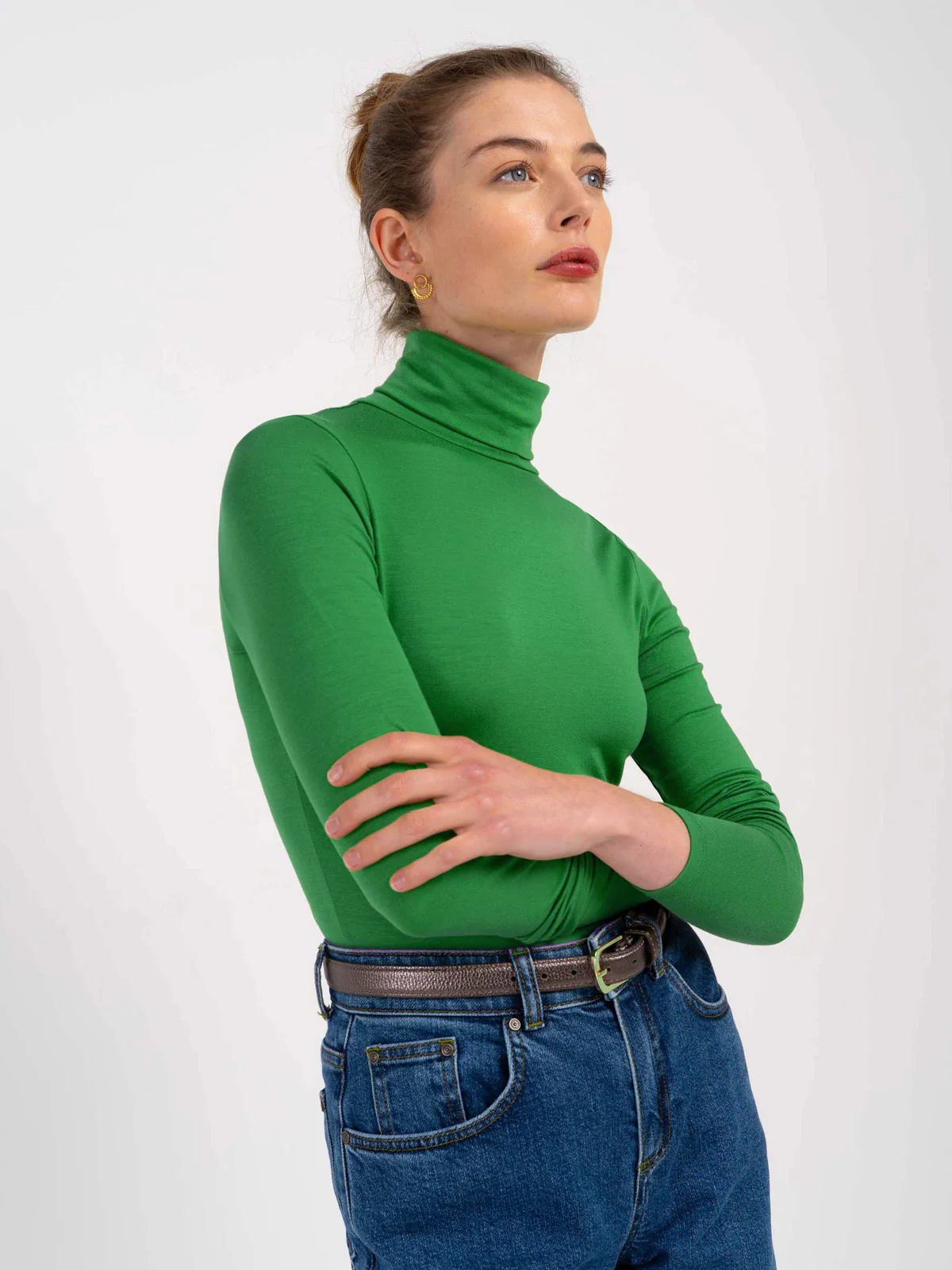 Silky Roll Neck - Image 69