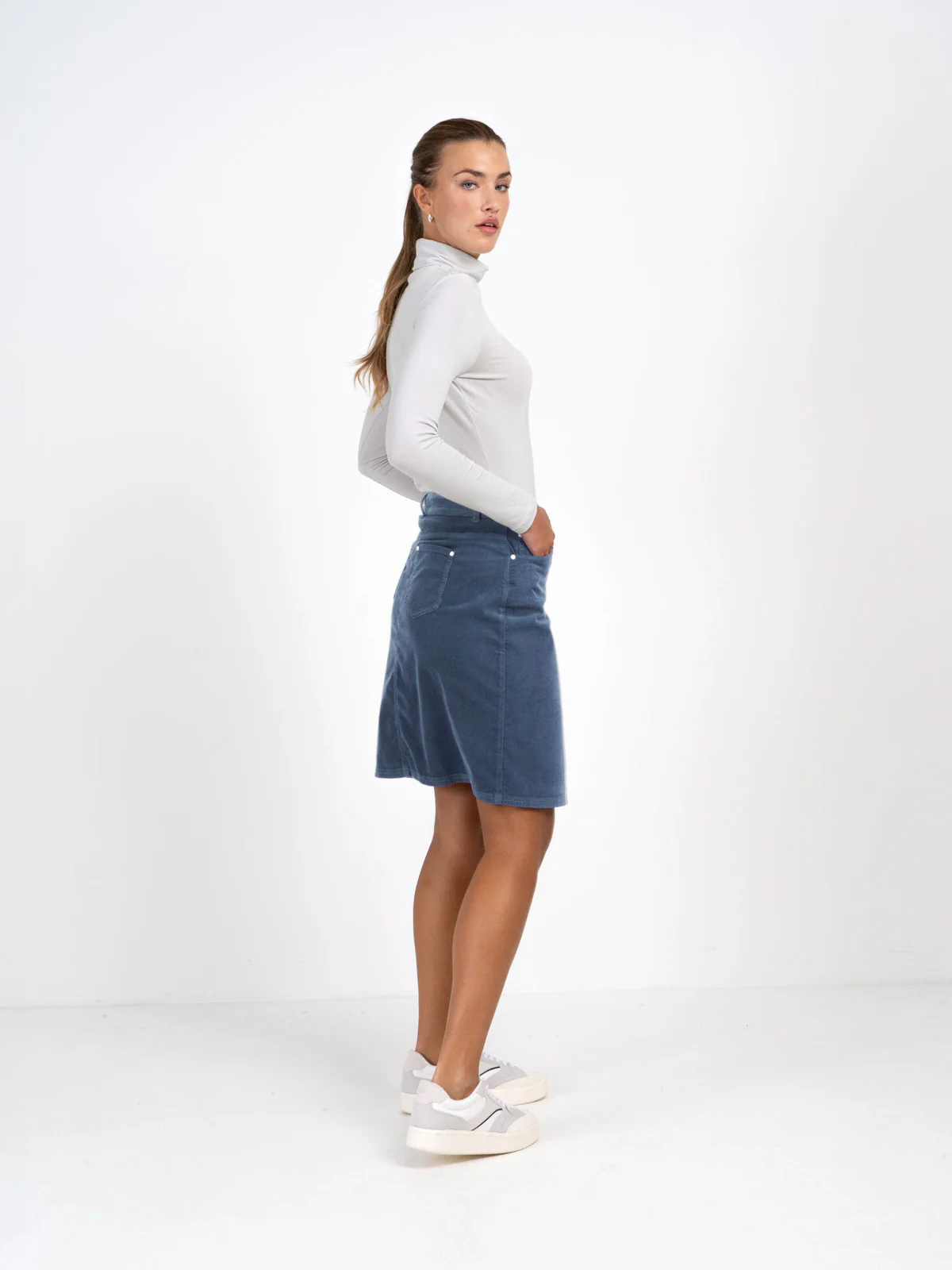 Silky Roll Neck - Image 76