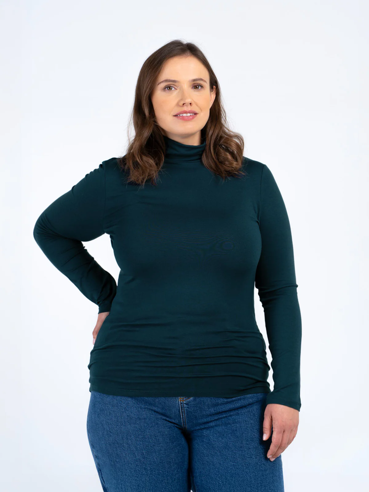 Silky Roll Neck - Image 82