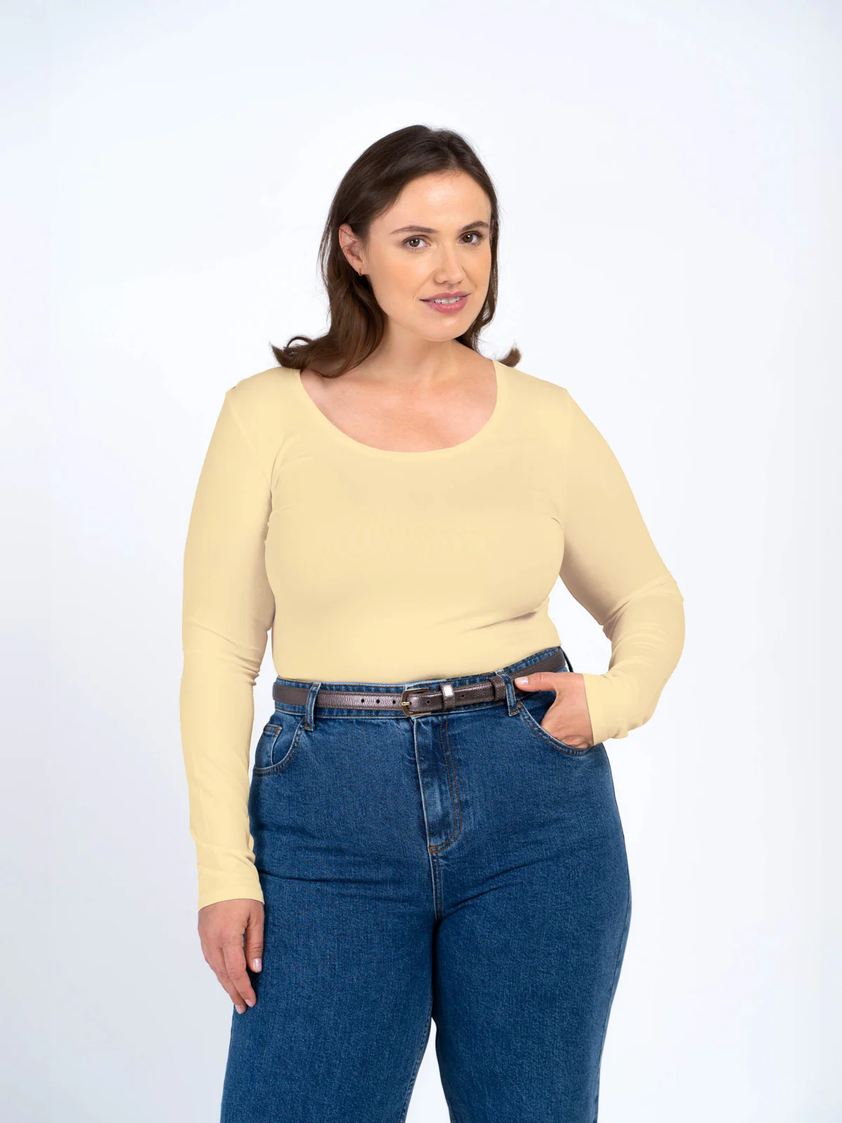 Silky Scoop Neck - Image 35