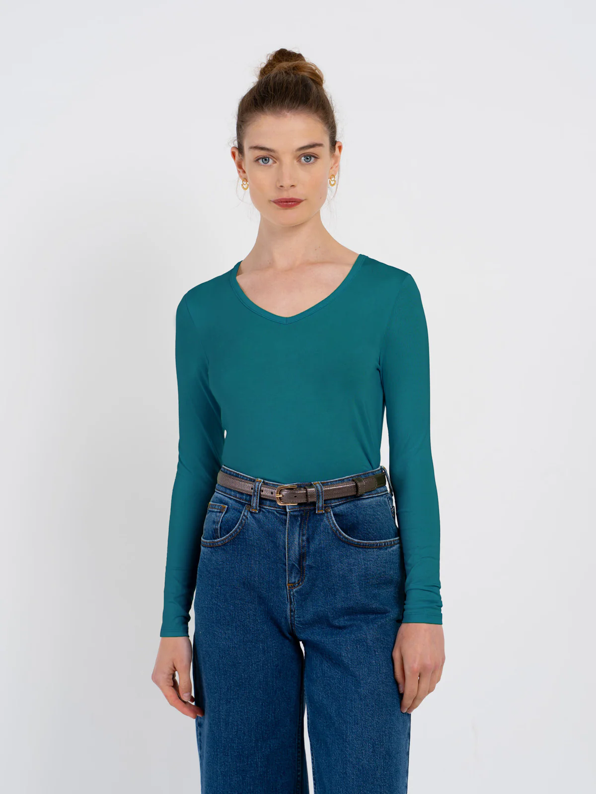 Silky V Neck - Image 11