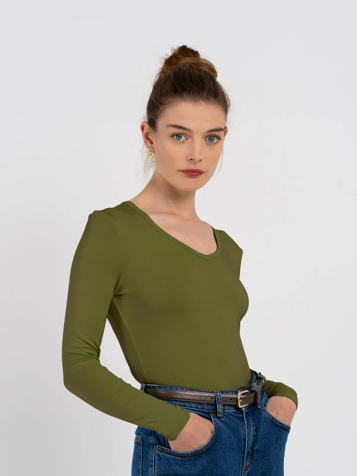 Silky V Neck - Image 21