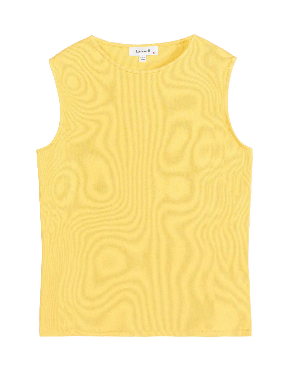 Sleeveless Rib Tee - Image 8