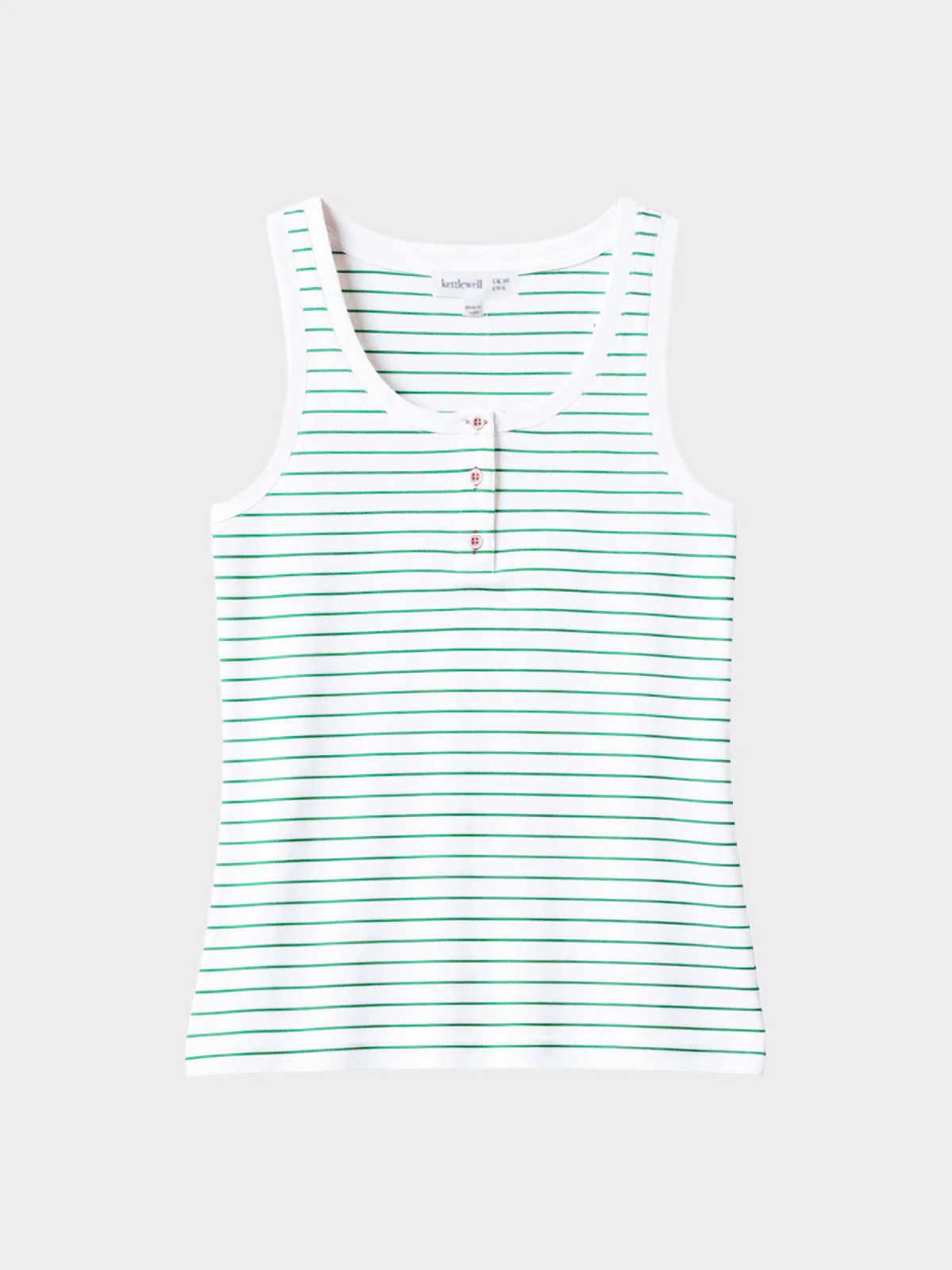 Stripe Jersey Rib Vest - Image 15