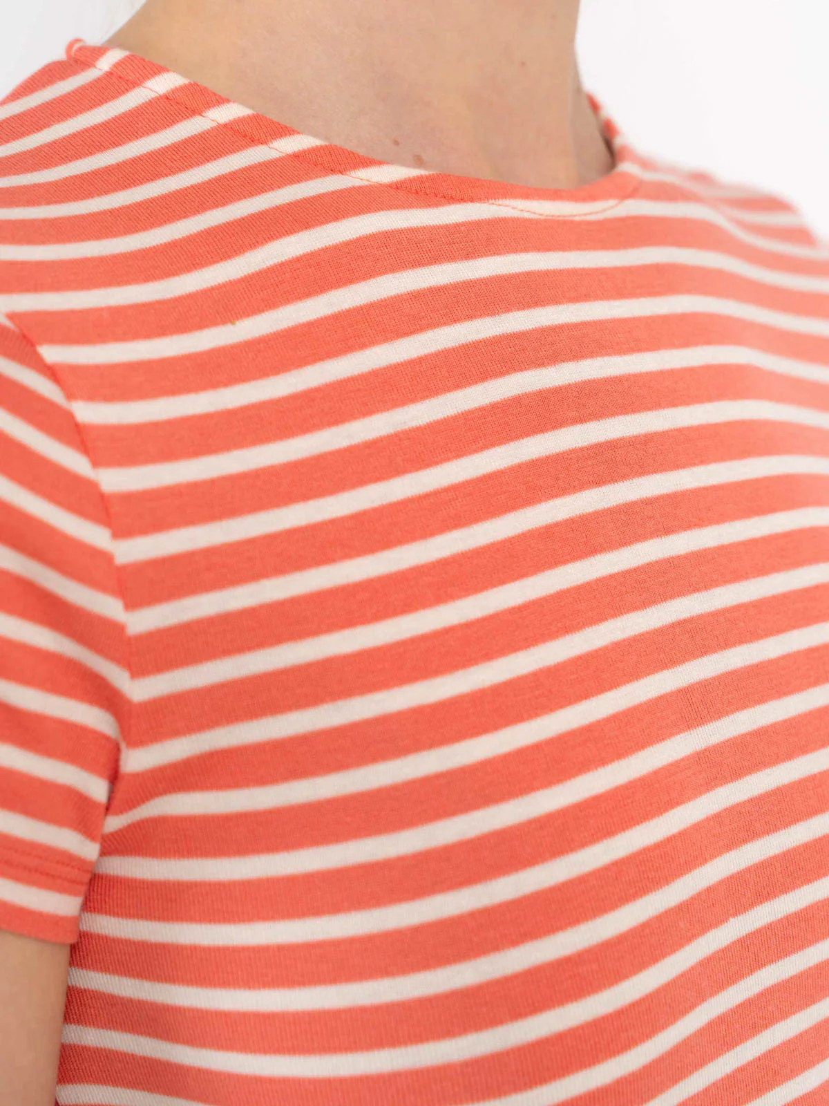 Stripey Crew Neck Tee - Image 13