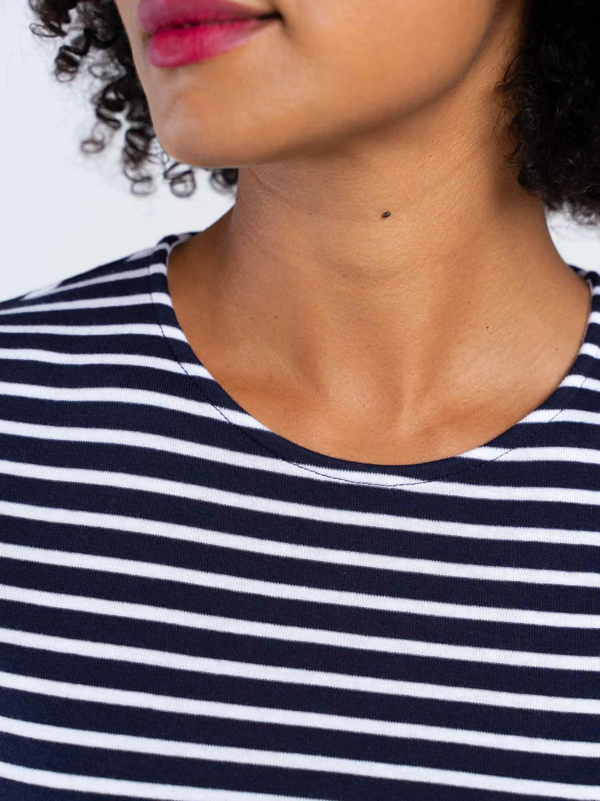 Stripey Crew Neck Tee - Image 17