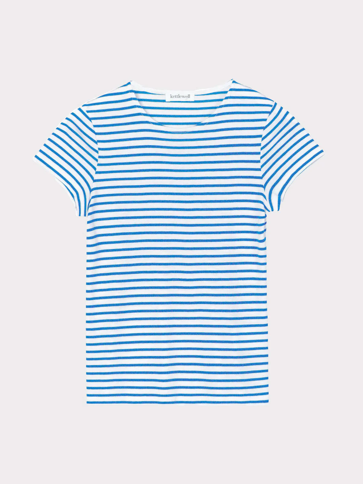 Stripey Crew Neck Tee - Image 5