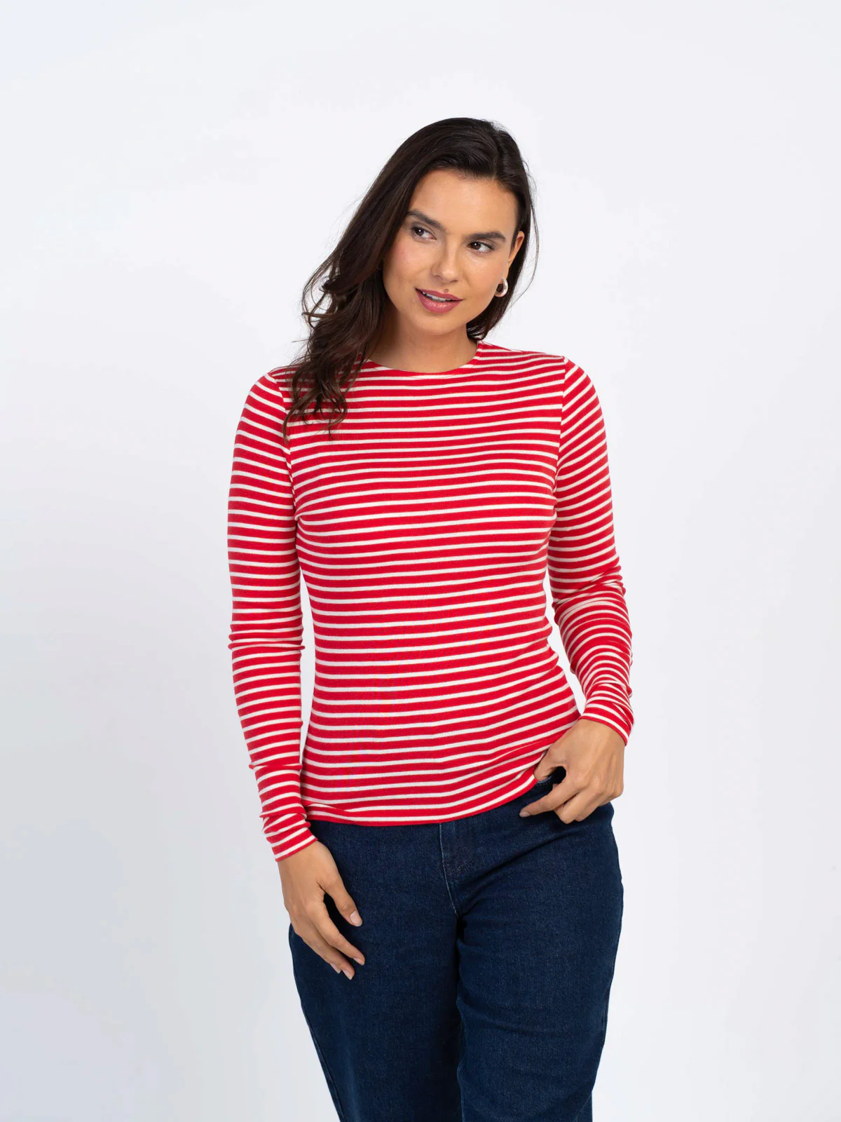 Stripey Long Sleeve Tee - Image 5