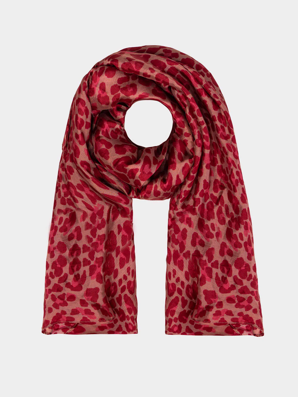 Sylvie Leopard Square Silk Scarf - Image 18