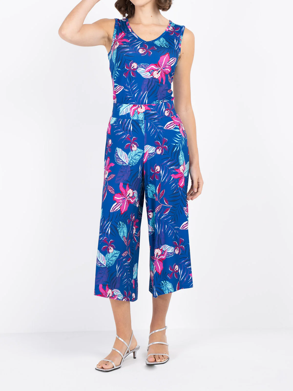 Tropical Printed Culottes - Image 16