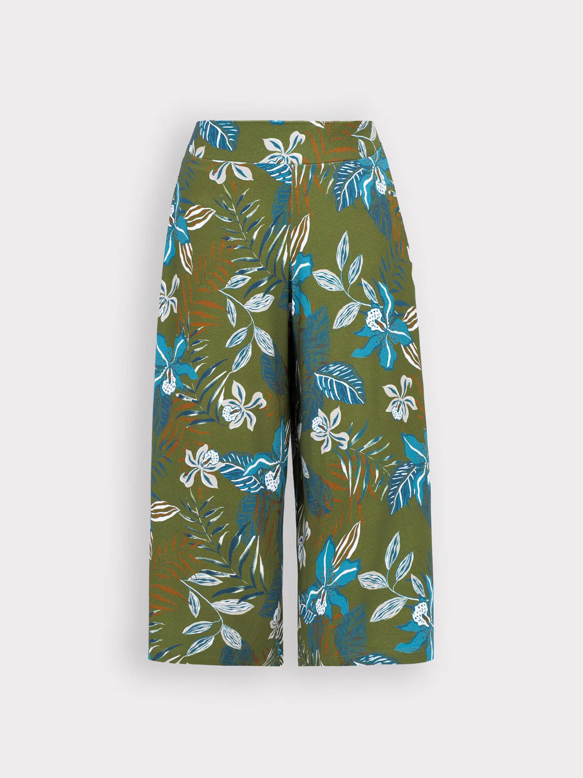 Tropical Printed Culottes - Image 4