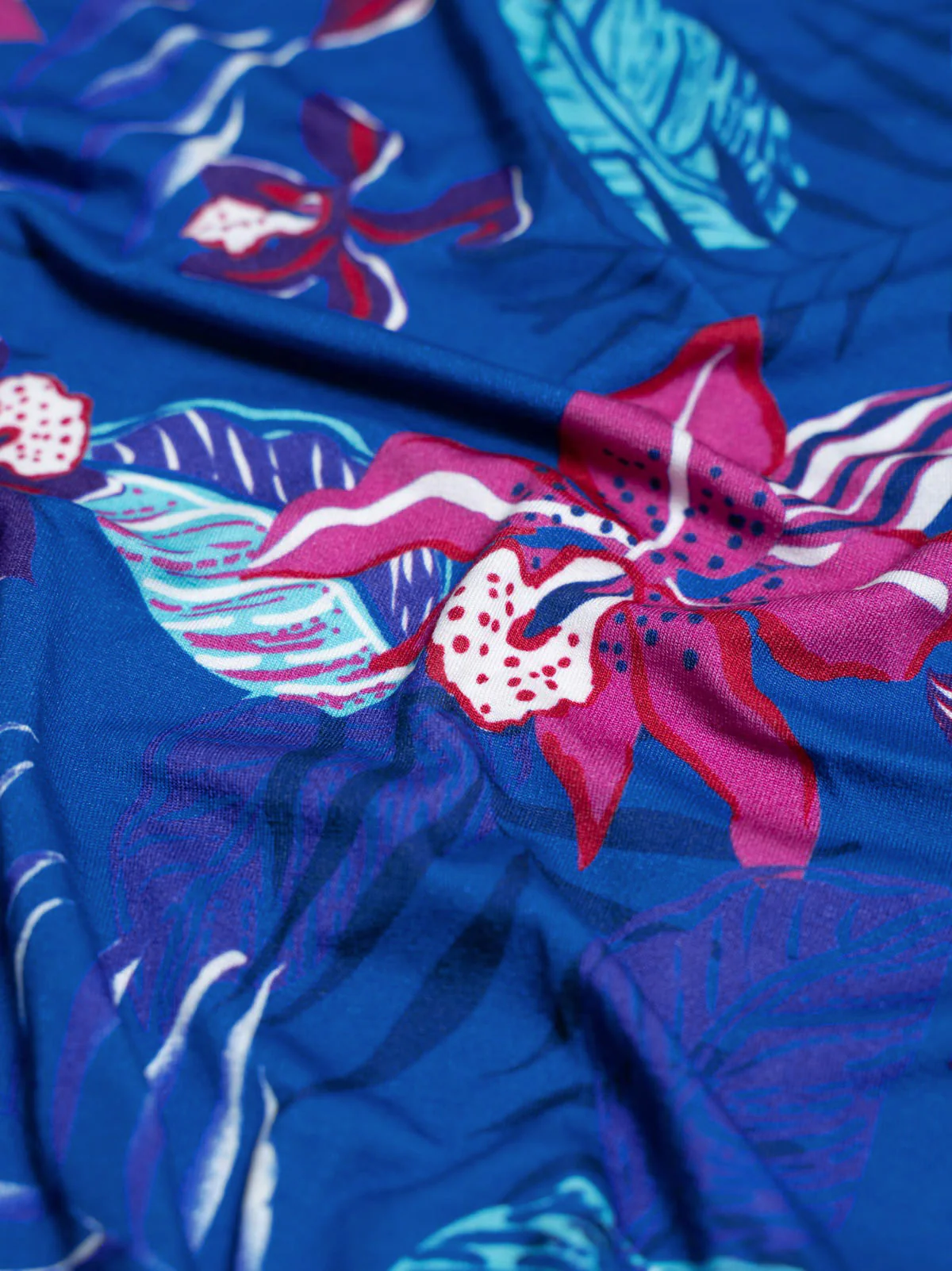 Tropical Printed Sleeveless Top - Image 27