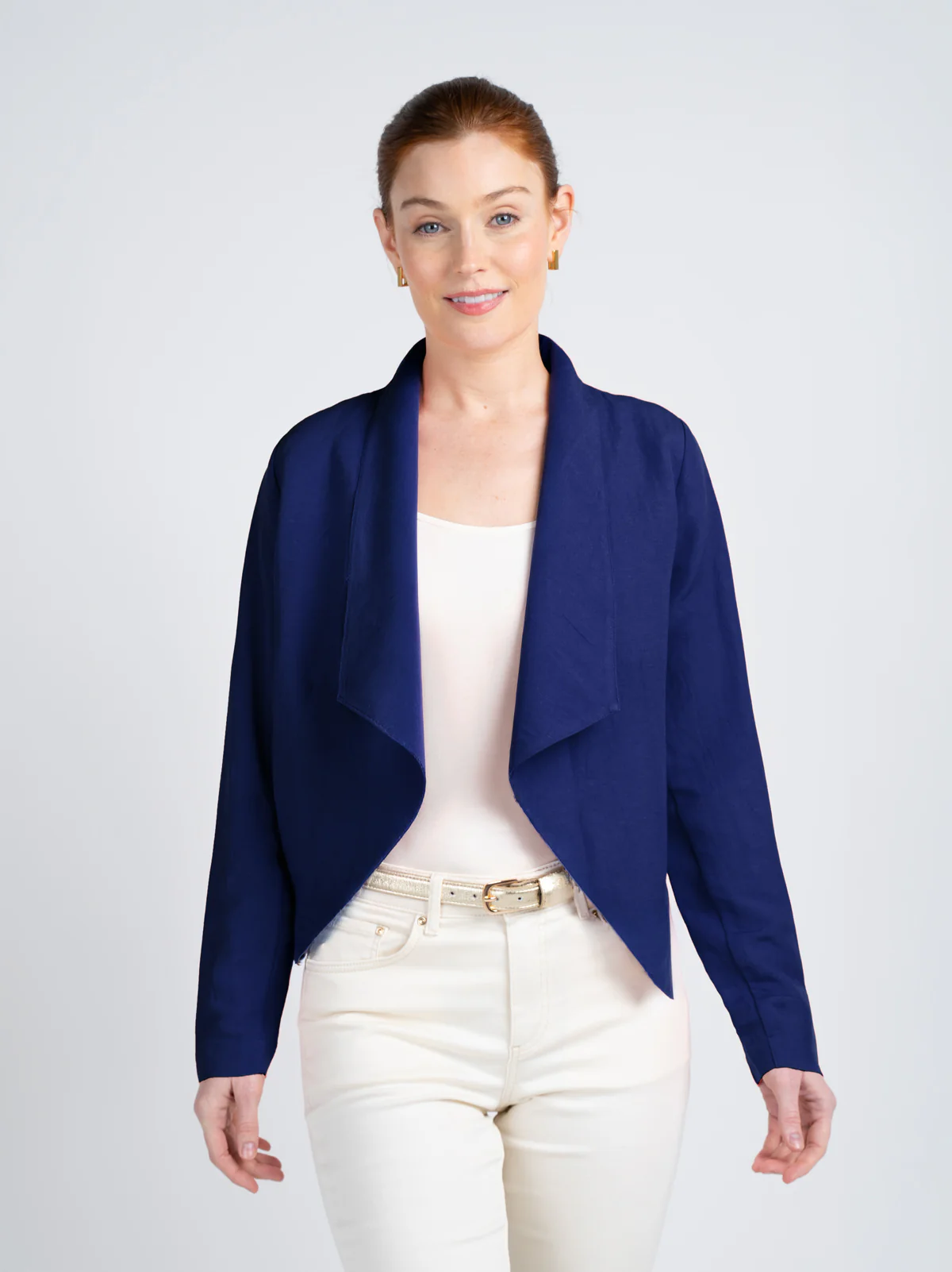 Waterfall Linen Jacket - Image 6