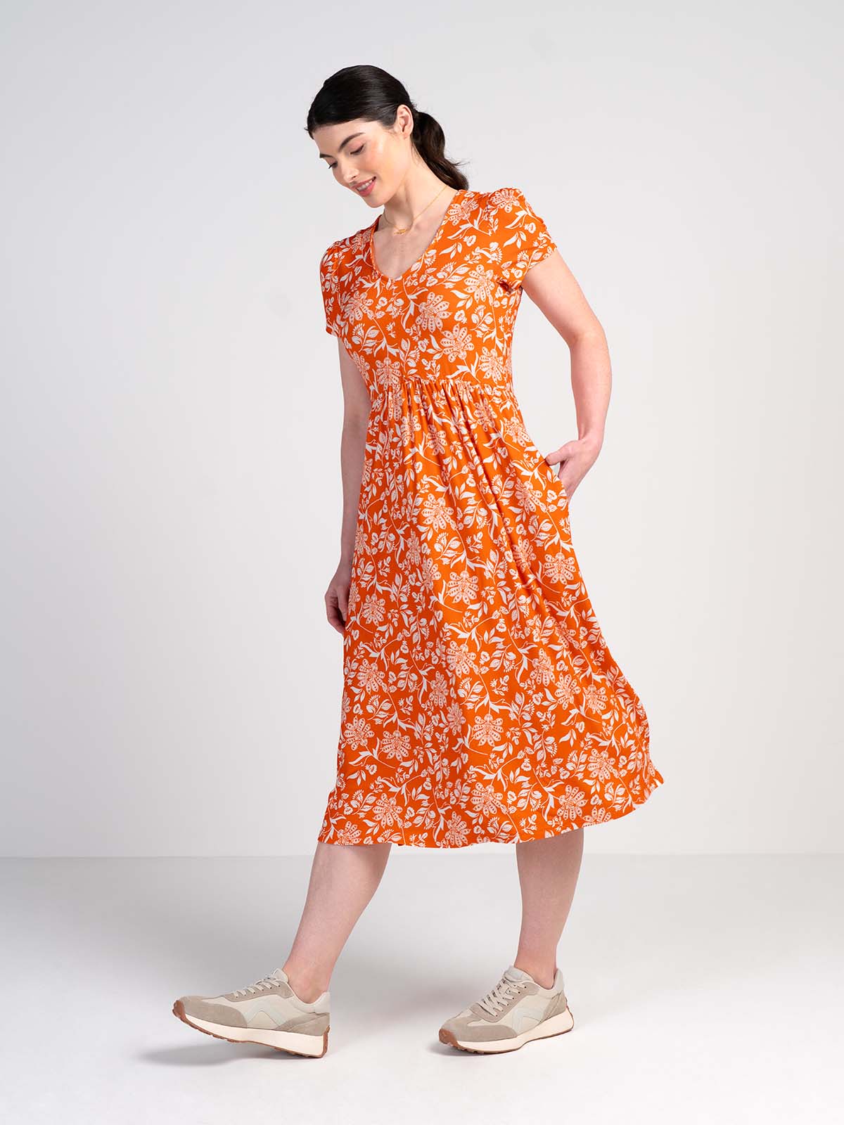 Western Printed Jersey Dress - Image 4